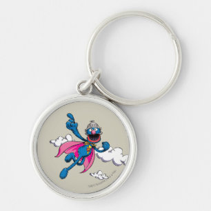 Vintage Super Grover Key Ring