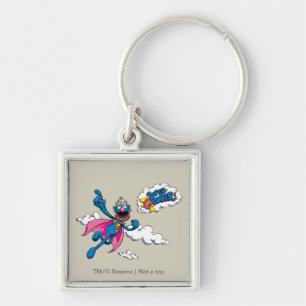 Vintage Super Grover Key Ring