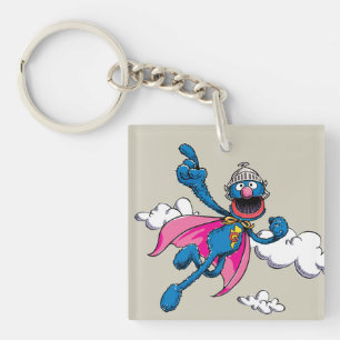 Vintage Super Grover Key Ring