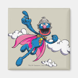Vintage Super Grover Magnet