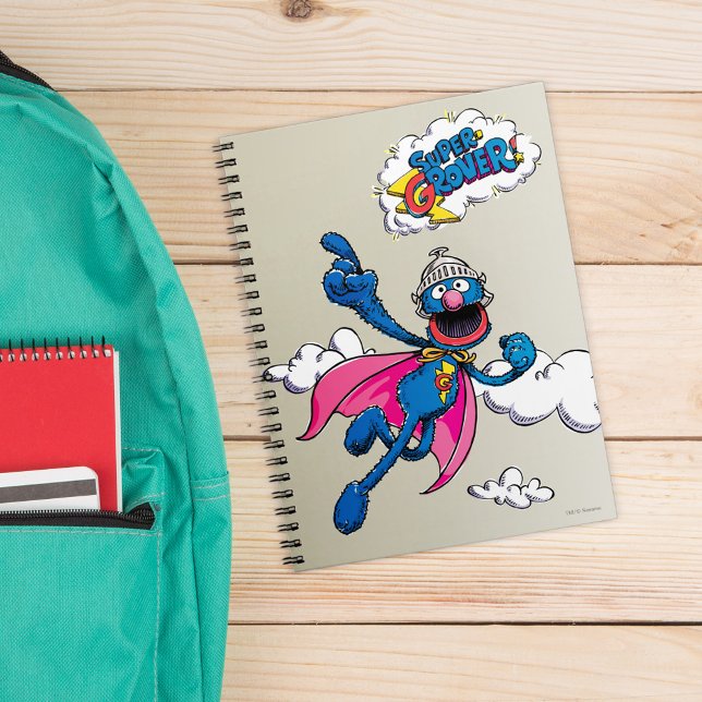 Vintage Super Grover Notebook (Creator Uploaded)