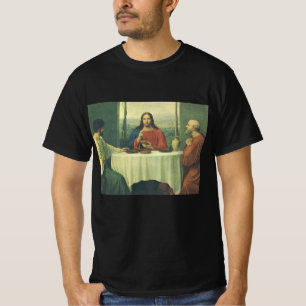 Vintage Supper At Emmaus with Jesus Christ T-Shirt
