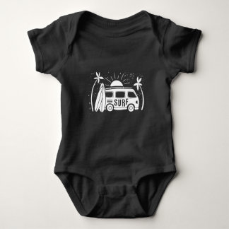 Vintage Surf Baby Bodysuit