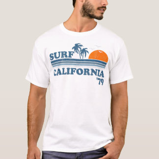 Vintage Surf California Beach Retro Sunset Surf 70 T-Shirt
