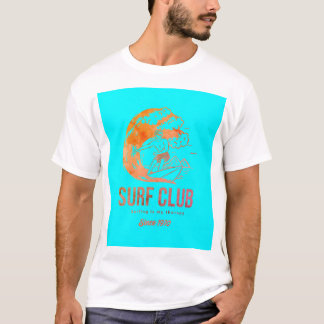 Vintage Surf Club Bright Graphic T-Shirt