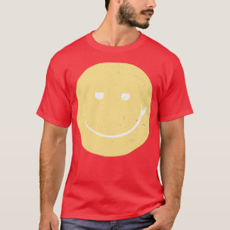 Vintage Surf Sticker Smile T-Shirt