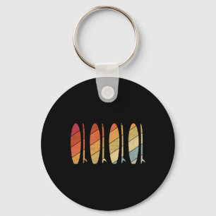 Vintage Surfboard Surfing Surfer Surfboard Key Ring