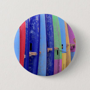 Vintage Surfboards 6 Cm Round Badge