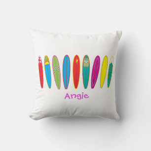 Vintage Surfboards Cushion