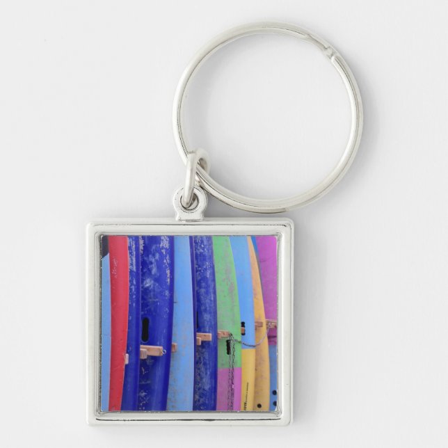Vintage Surfboards Key Ring (Front)