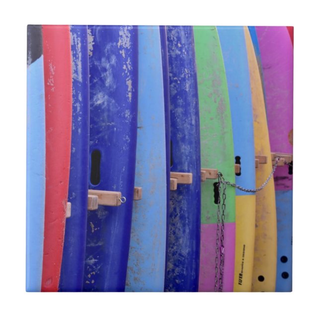 Vintage Surfboards Tile (Front)