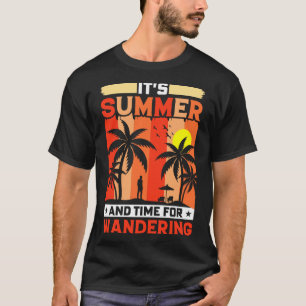 Vintage Surfer Retro Surfing Beach Summer Vacation T-Shirt