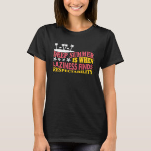 Vintage Surfer Retro Surfing Beach Summer Vacation T-Shirt