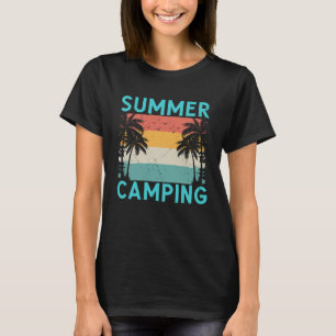 Vintage Surfer Retro Surfing Beach Summer Vacation T-Shirt