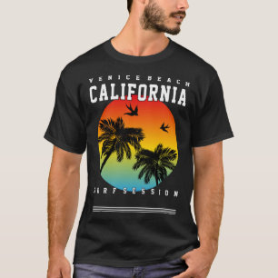 Vintage Surfer Retro Surfing Beach Summer Vacation T-Shirt