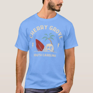 Vintage Surfing Cherry Grove South olina Retro Sur T-Shirt