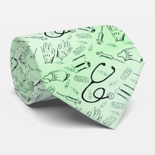 Vintage surgeon medical doctor tie