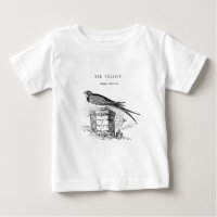 Vintage swallow bird