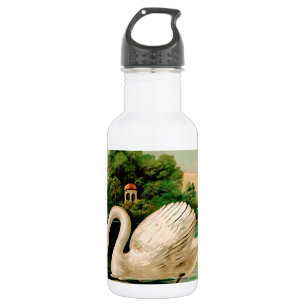Vintage Swan in the Lake 532 Ml Water Bottle
