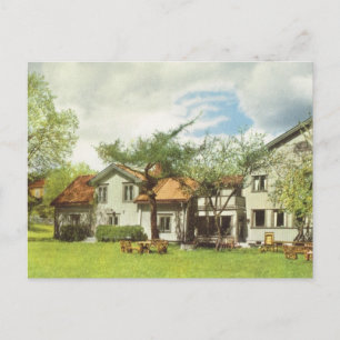 Vintage Sweden,  Youth Hostel, Sigtuna Postcard