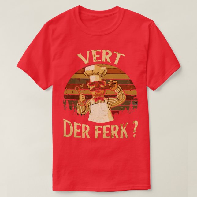VINTAGE Swedish Chef Pin 1 T-Shirt (Design Front)