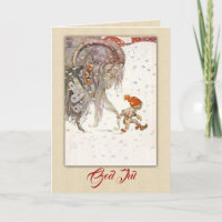 Vintage Swedish Yule Goat and Elf