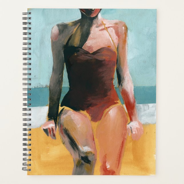 Vintage Swim - Red Swimsuit Planner (Front)