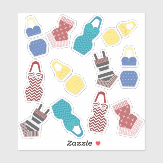 Vintage Swimsuits (Sheet)