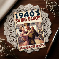 Vintage Swing Dance Salute to Military Service