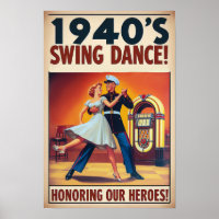 Vintage Swing Dance Salute to Military Service 