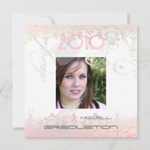 Vintage/Swirls/Damask/Graduations Invitation