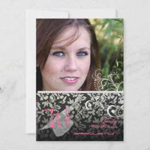 Vintage/Swirls/Damask/Graduations Invitation