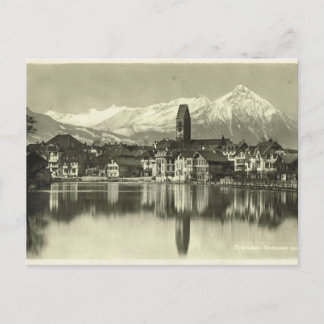Vintage, Switzerland, Interlaken 1934 Postcard