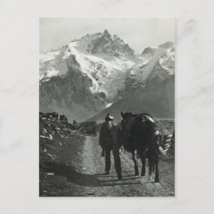 Vintage Switzerland Jungfrau region Postcard