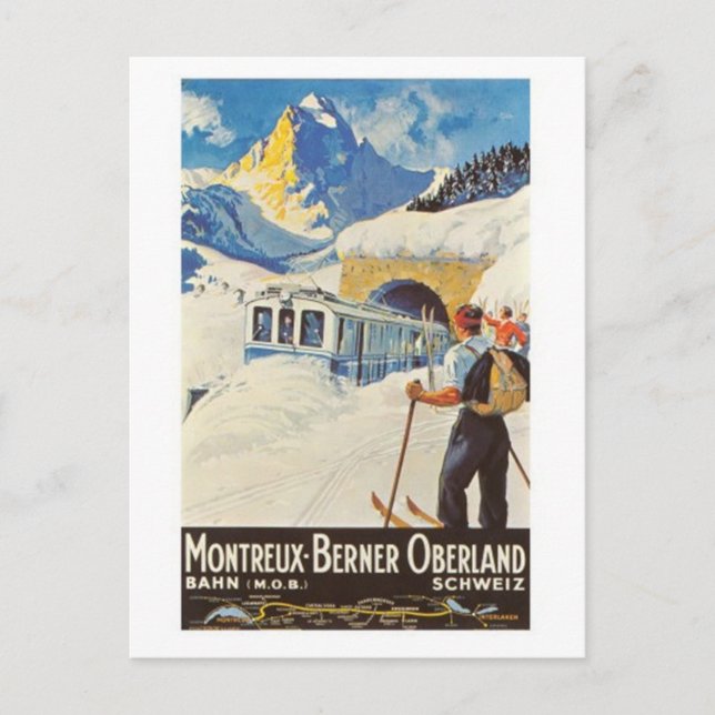 Vintage Switzerland - Postcard (Front)