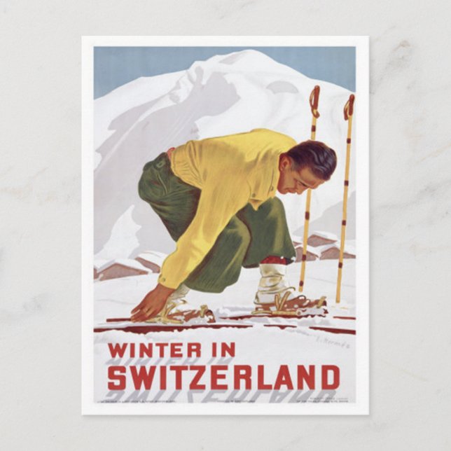 Vintage Switzerland - Postcard (Front)