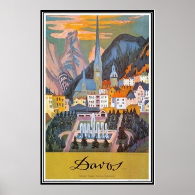 Vintage Switzerland - Poster (Front)