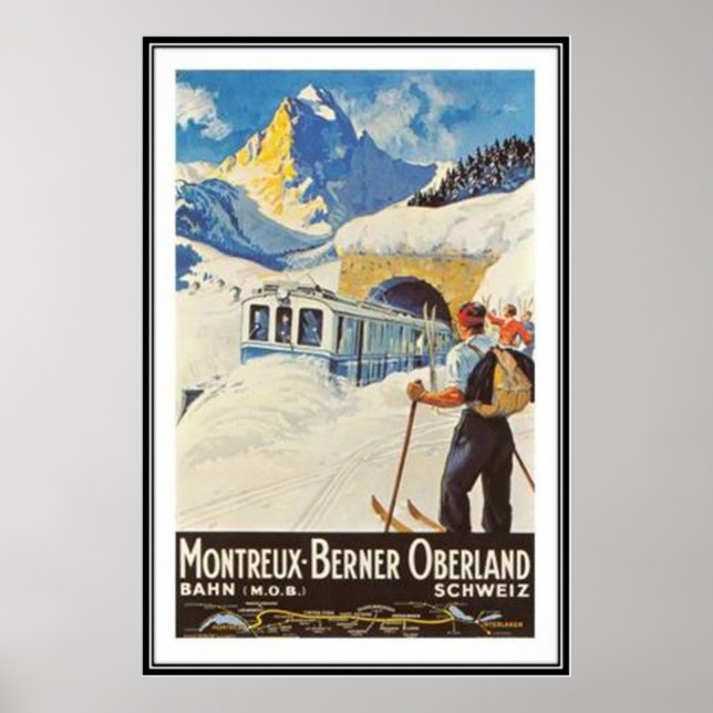 Vintage Switzerland - Poster (Front)