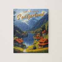 Vintage Switzerland Travel