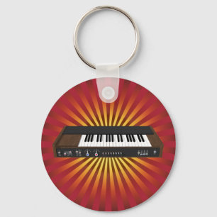 Vintage Synthesizer: 3D Model: Keychain