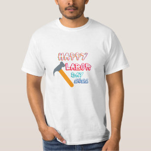 Vintage T-Shirt happy labour day