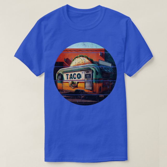 Vintage Taco Truck T-Shirt (Design Front)