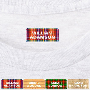 (Vintage Tags) Clothing Name Labels for Care Homes