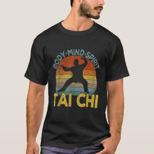 Vintage Tai Chi Chinese Martial Arts Taiji Retro  T-Shirt