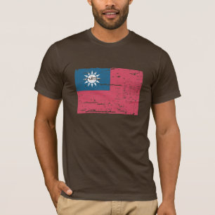 Vintage Taiwan Flag T-Shirt