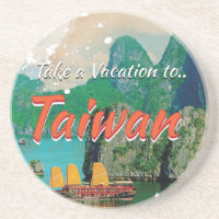 Vintage Taiwan Travel Poster