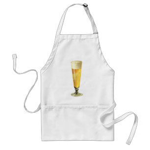 Vintage Tall Frosty Draught   Beer, Alcohol Standard Apron