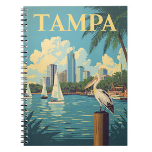 Vintage Tampa Bay Notebook