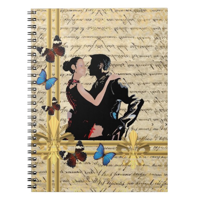 Vintage tango notebook (Front)