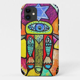 Vintage Tapastry Hamsa iPhone 11 Case